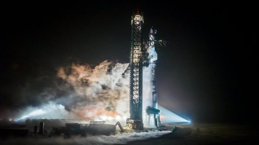 SpaceX prepara terceiro teste do foguete Starship para 14 de março